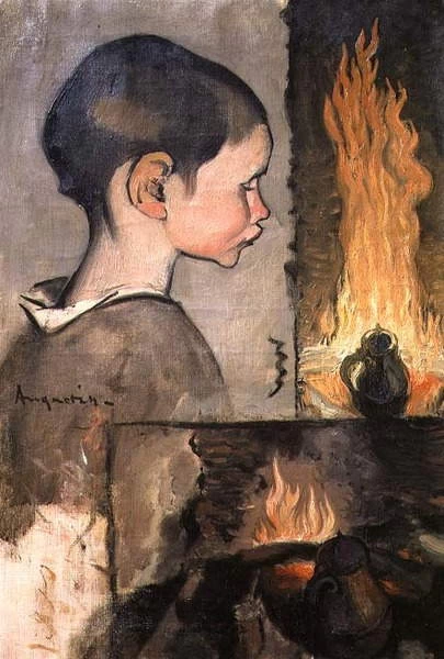 Profilo di un bambino e studio di una natura morta - Museo d'Orsay